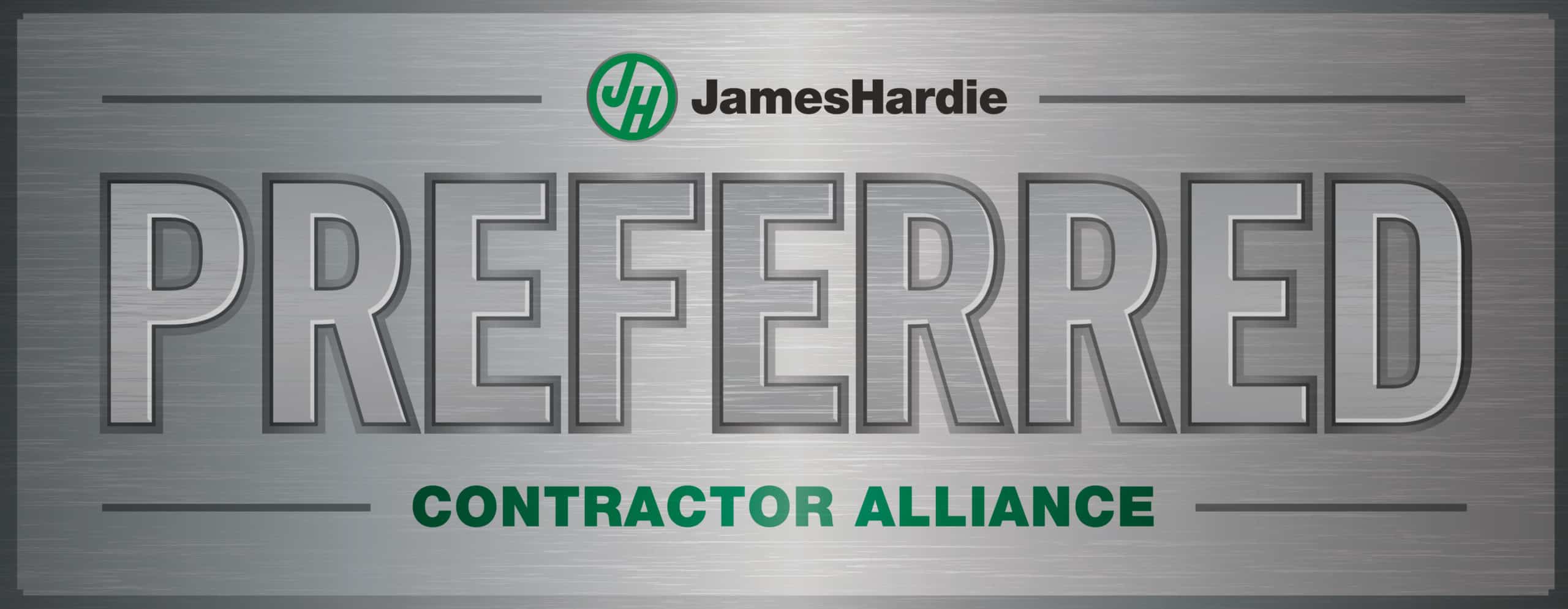 James Hardie Siding Certified Contractor Badge