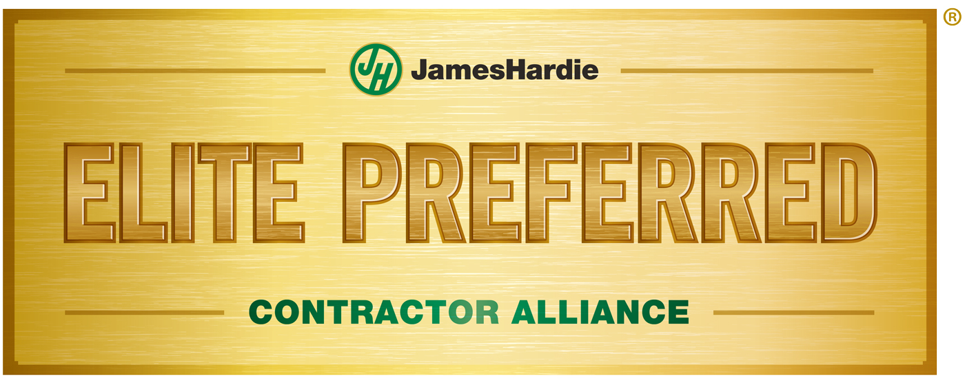 James Hardie Contractor Alliance. Rennison Roofing is Gold Elite Referred. 