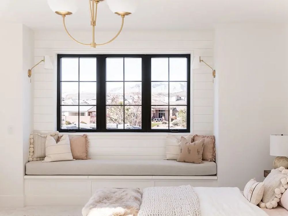 Roof being replaced. Shingles off. New underlayment paper showing.