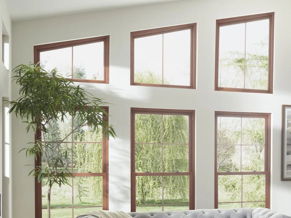 Roof being replaced. Shingles off. New underlayment paper showing.