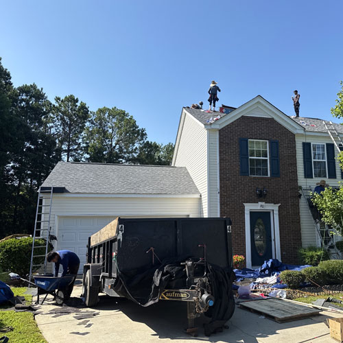 GAF Roof on a house in Irmo SC