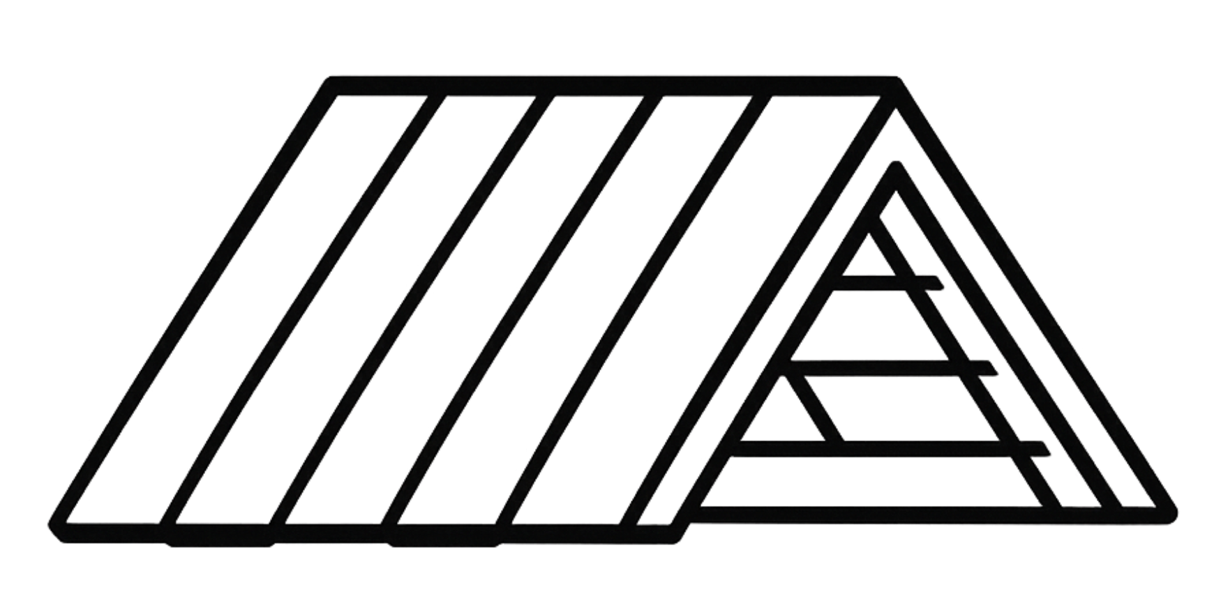 metal roof installation icon